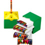 Crayola Classpack Regular Crayons, Assorted, 13 Caddies, 832/Box