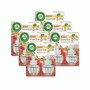 Air Wick Scented Oil Refill, 0.67 oz, Apple Cinnamon Medley, 2/Pack, 6 Packs/Carton