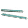 Rubbermaid Commercial HYGEN HYGEN Dust Mop Heads With Fringe, Green, 48", Microfiber