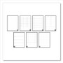 Rocketbook Fusion Smart Notebook, Seven Assorted Page Formats, Teal Cover, (21) 11 x 8.5 Sheets RKBFLRCCCEFR