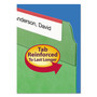 Smead Reinforced Top Tab Colored File Folders, Straight Tabs, Legal Size, 0.75" Expansion, Green, 100/Box