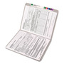 Smead Reinforced Top Tab Colored File Folders, Straight Tabs, Letter Size, 0.75" Expansion, Gray, 100/Box