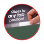 Smead TUFF Hanging Folders with Easy Slide Tab, Legal Size, 1/3-Cut Tabs, Standard Green, 20/Box