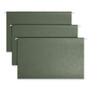 Smead TUFF Hanging Folders with Easy Slide Tab, Legal Size, 1/3-Cut Tabs, Standard Green, 20/Box