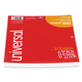 Universal Filler Paper, 3-Hole, 8.5 x 11, Wide/Legal Rule, 200/Pack (UNV20923) View Product Image