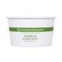 World Centric Paper Bowls, 12 oz, 4.5" Diameter x 2.5"h,  White, 500/Carton (WORBOPA12) View Product Image
