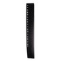 Lathem 25-Pocket Expandable Time Card Rack - 25 Pocket(s) - 33.50" Height x 4.50" Width x 2.25" Depth - Black - Plastic (LTH259EX)