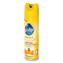 Pledge Furniture Polish, Orange, 9.7 oz Aerosol Spray, 6/Carton