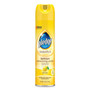 Pledge Furniture Polish, Lemon, 9.7 oz Aerosol Spray, 6/Carton
