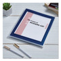 Avery Flexi-View Six-Pocket Polypropylene Organizer, 150-Sheet Capacity, 11 x 8.5, Translucent/Navy