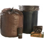 Stout by Envision Controlled Life-Cycle Plastic Trash Bags, 30 gal, 0.8 mil, 30" x 36", Brown, 60/Box