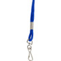 SICURIX Rope Lanyard, Metal Hook Fastener, 36" Long, Nylon, Blue (BAU68903) View Product Image