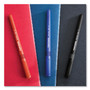 Paper Mate Write Bros. Grip Ballpoint Pen, Stick, Medium 1 mm, Red Ink, Red Barrel, Dozen