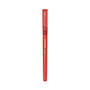 Paper Mate Write Bros. Grip Ballpoint Pen, Stick, Medium 1 mm, Red Ink, Red Barrel, Dozen