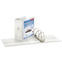 Expressload Clearvue Locking D-Ring Binder, 3 Rings, 5" Capacity, 11 X 8.5, White (CRD49150) View Product Image
