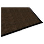 Genuine Joe Gold Dual-Rib Hard Surface Floor Mat - Hard Floor - 60" Length x 36" Width - Polypropylene, Vinyl - Chocolate