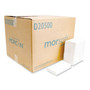 Morcon Tissue Morsoft Dispenser Napkins, 1-Ply, 6 x 13.5, White, 500/Pack, 20 Packs/Carton (MORD20500) View Product Image