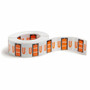 Smead BCCR Bar-Style Color-Coded Labels - U - x 1 1/4" Width x 1" Length - Light Orange - Laminated