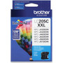 Brother Innobella LC205C Inkjet Ink Cartridge - Cyan - 1 Each
