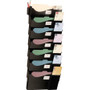 Officemate Grande Central Wall Filing System - 7 Pocket(s) - 38.25" Height x 16.62" Width x 4.75" Depth - Black