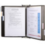 Djois by Tarifold Wall-Mountable Antimicrobial Reference Display Unit - Support Letter 8.50" x 11" Media - Clear, Black - Metal