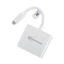 Innovera USB Type-C HDMI Multiport Adapter, HDMI/USB-C/USB 3.0, 0.65 ft, White