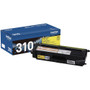 Brother TN310Y Original Laser Toner Cartridge - Yellow - 1 Each