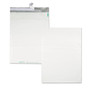 Quality Park Redi-Strip Poly Mailer, #6, Square Flap, Redi-Strip Adhesive Closure, 14 x 19, White, 100/Pack
