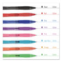 uniball Jetstream Elements Hybrid Gel Pen, Retractable, Medium 1 mm, Assorted Ink and Barrel Colors, 12/Pack