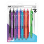 uniball Jetstream Elements Hybrid Gel Pen, Retractable, Medium 1 mm, Assorted Ink and Barrel Colors, 12/Pack