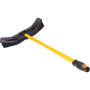 Rubbermaid Commercial Maximizer Push-to-Center Broom, Poly Bristles, 18 x 58.13, Steel Handle, Yellow/Black (RCP2018727) View Product Image