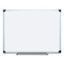 MasterVision Porcelain Value Dry Erase Board, 36 x 48, White Surface, Silver Aluminum Frame (BVCCR0801170MV) View Product Image