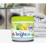 BRIGHT Air Super Odor Eliminator, Zesty Lemon and Lime, 14 oz Jar, 6/Carton