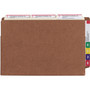 Smead Heavy-Duty Redrope End Tab TUFF Pockets, 5.25" Expansion, Legal Size, Redrope, 10/Box