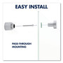 Quartet Brilliance Glass Dry-Erase Boards, 48" x 36", White Surface