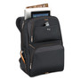 Solo Urban Backpack, Fits Devices Up to 17.3", Polyester, 12.5 x 8.5 x 18.5, Black