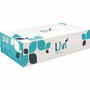 Livi Solaris Paper 2-ply Facial Tissue - 2 Ply - 8.37" Width x 8.07" Length - White - Virgin Fiber - 100/Box