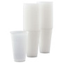 Dart High-Impact Polystyrene Cold Cups, 16 oz, Translucent, 50 Cups/Sleeve, 20 Sleeves/Carton (DCCY16T) View Product Image