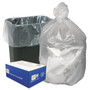 Ultra Plus Can Liners, 16 gal, 8 microns, 24" x 33", Natural, 50 Bags/Roll, 20 Rolls/Carton (WBIHD24338N) View Product Image