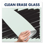 Quartet InvisaMount Magnetic Glass Marker Board, 39" x 22", White Surface