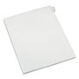 Avery Preprinted Legal Exhibit Side Tab Index Dividers, Allstate Style, 10-Tab, 2, 11 x 8.5, White, 25/Pack
