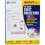 C-Line Heavyweight Polypropylene Sheet Protectors, Clear, 2", 11 x 8.5, 50/Box