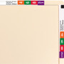 Smead Heavyweight Manila End Tab Conversion File Folders, Straight Tabs, Letter Size, 0.75" Expansion, Manila, 100/Box