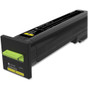 Lexmark Unison Original High Yield Laser Toner Cartridge - Yellow - 1 Each - (LEX82K1HY0)