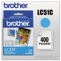 Brother LC51C Innobella Ink, 400 Page-Yield, Cyan (BRTLC51C) View Product Image