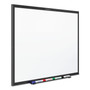 Quartet Classic Series Total Erase Dry Erase Boards, 72" x 48", White Surface, Black Aluminum Frame