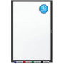 Quartet Classic Series Total Erase Dry Erase Boards, 72" x 48", White Surface, Black Aluminum Frame