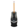 Westcott Halo Colored Pencil Non-Stick Electric Sharpener, AC-Powered, 3.5 x 6.75, Black/Silver
