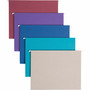 Smead Colored Hanging File Folders with 1/5 Cut Tabs, Letter Size, 1/5-Cut Tabs, Assorted Jewel Tone Colors, 25/Box