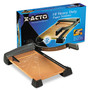 X-ACTO Heavy-Duty Wood Base Guillotine Trimmer, 15 Sheets, 18" Cut Length, 12 x 18